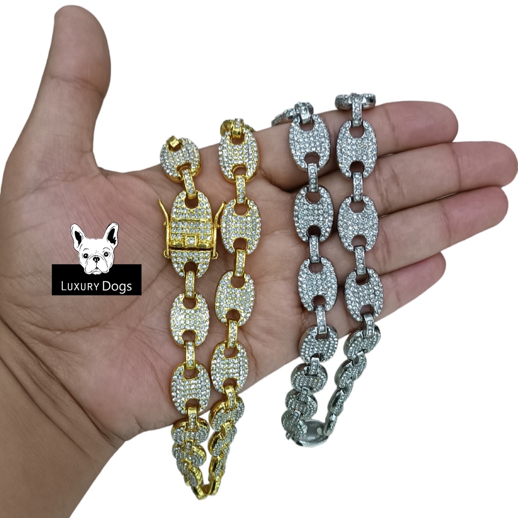 CADENA LUXURY DOGS EXTRA LUJO OVAL