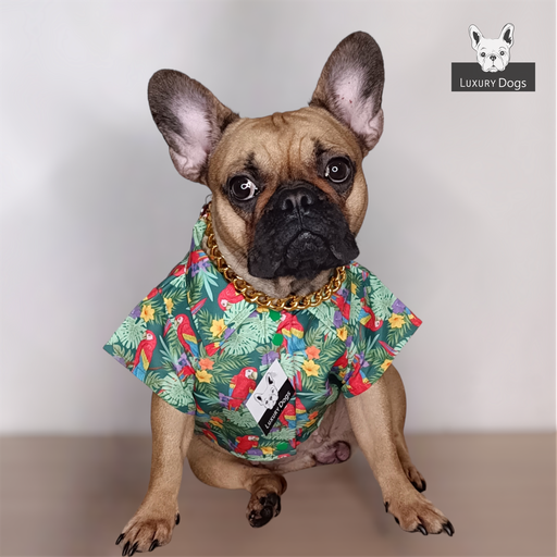 CAMISA HAWAIANA LUXURY DOGS